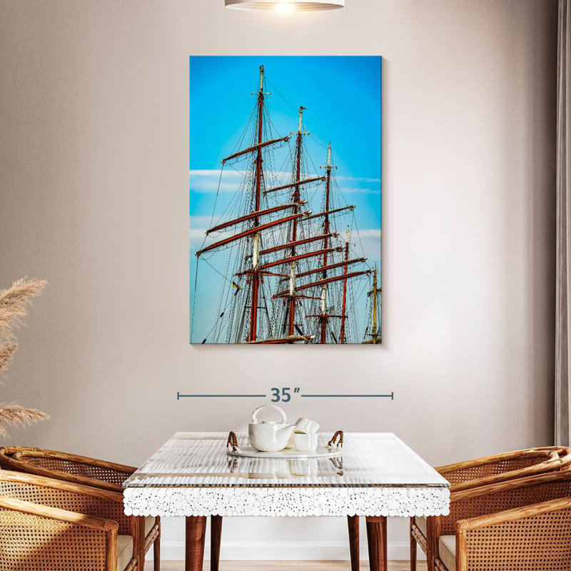 Mehar Sailboat Mast, 48" H x 32" W