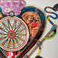 King And Queen Set Of 2 Playing Card Paper Collage Wall Art