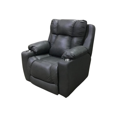 Fauteuil inclinable en cuir mural