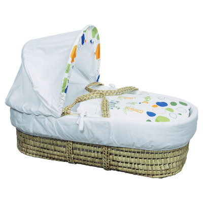 Moses Basket with Bedding with Mattress