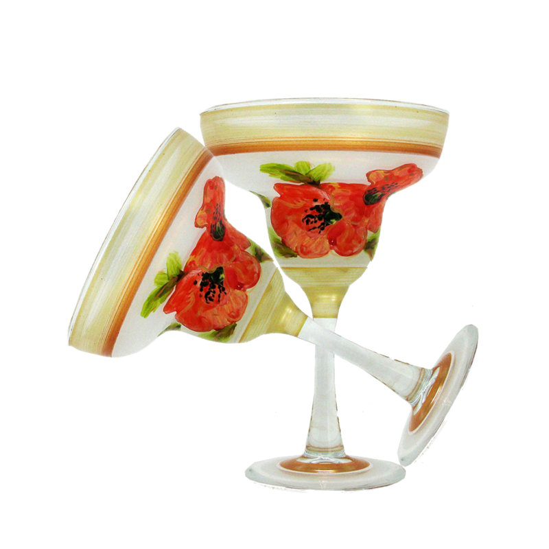 Coquelicot 9 oz Verre à margarita Irven