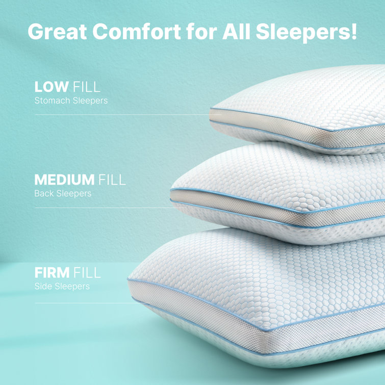 What's the Best Cooling Pillows for Stomach Sleepers? - BedMart