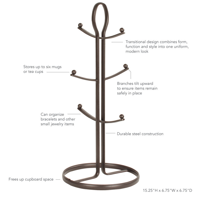 Mug Tree, Bronze