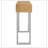 Harmony Natural and Silver 2-Drawer Console Table