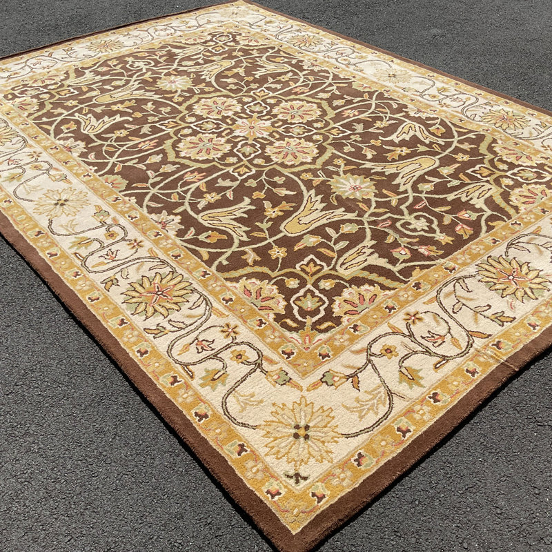 Wool Oriental Indoor Rug, Rectangle 8' x 11'