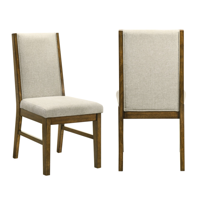 7 , Rectangular 7 Dining With Handmade Solid Wood And Upholstered Chairs For A Versatile Complement