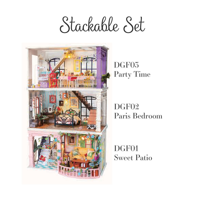 DIY 3D House Puzzle - Party Time 237pcs