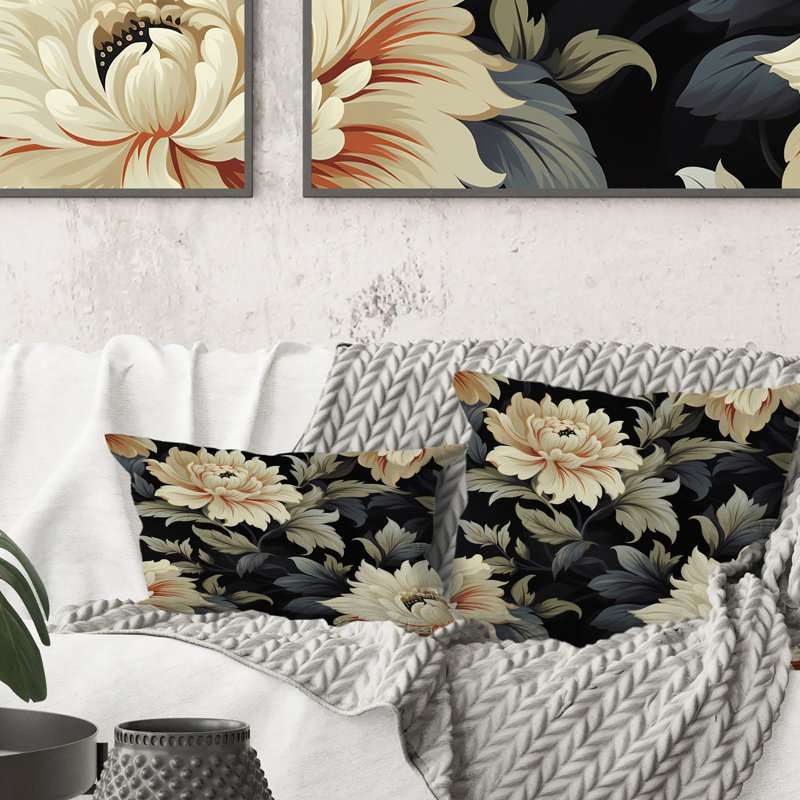 Housse de coussin rectangulaire en polyester 