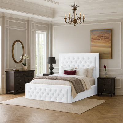 Lillias Upholstered Ottoman Storage Bed