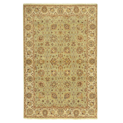 Hand Knotted Oriental Area Rug in Multi