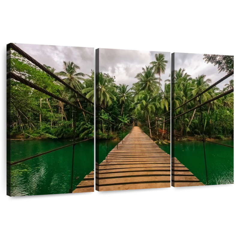 Lilie Philippine Jungle Bridge, H 36 po x l 57 po