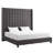 Kaster Upholstered Wingback Bed-27659401-27659403