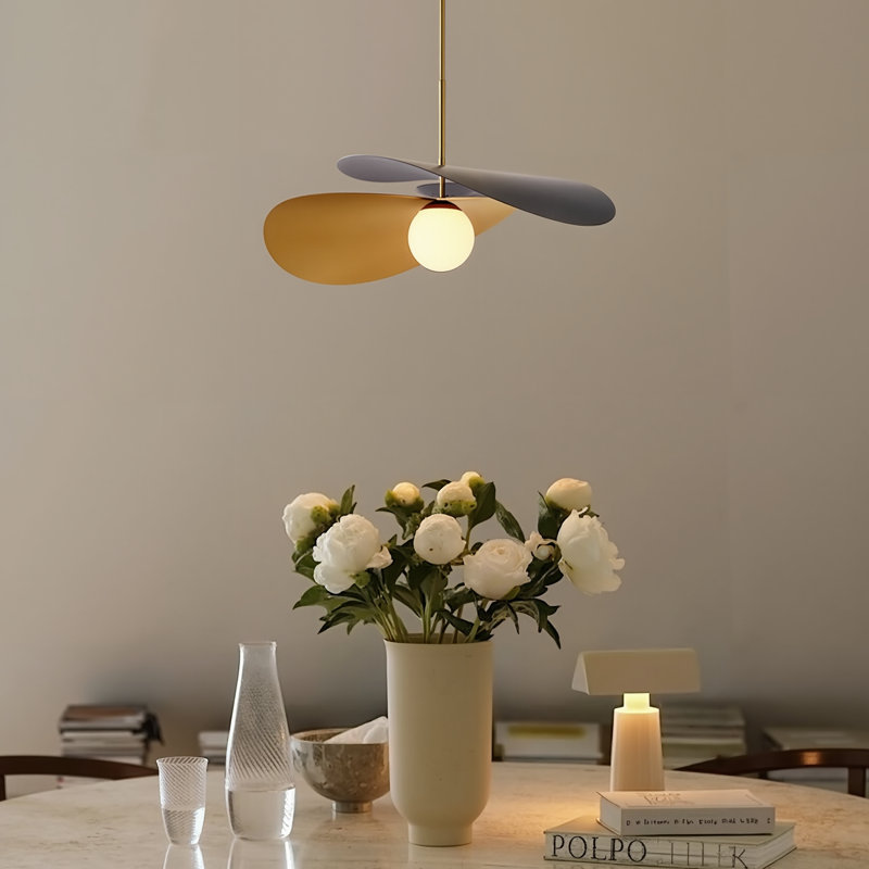 Plafonnier moderne en verre 26,77 po