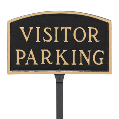 Enseigne standard pour visiteurs