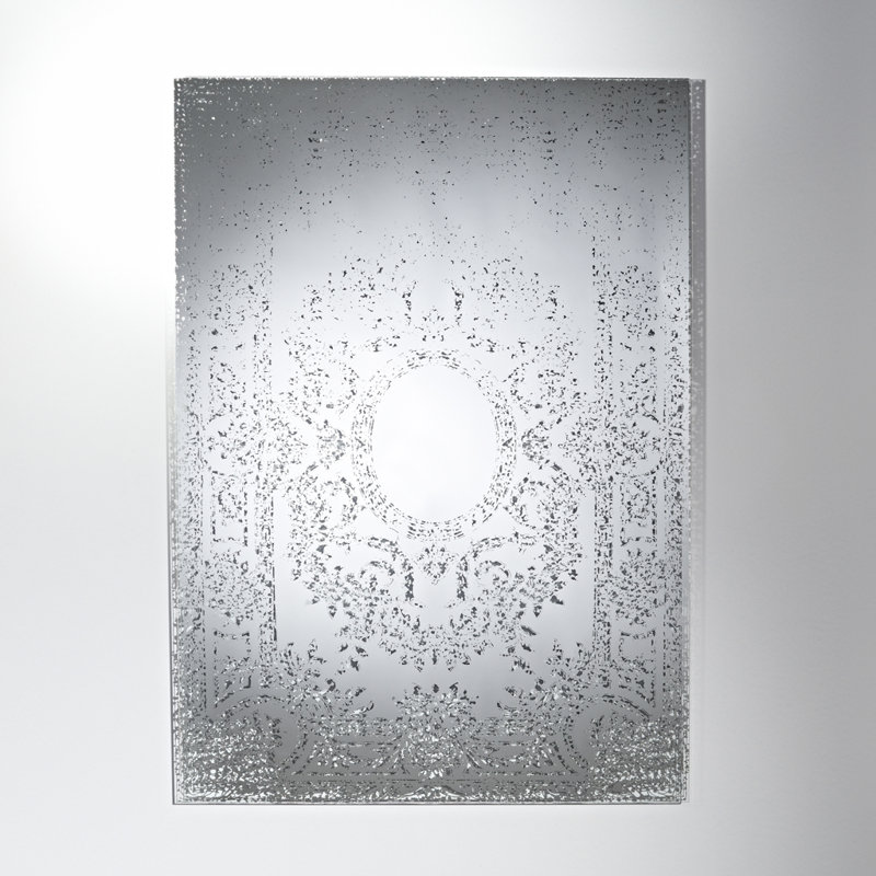 Bolsover Glass Flat Wall Mirror, Bronze, 142cm H x 101cm W