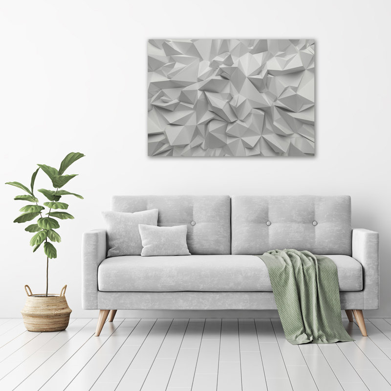 3D Abstraction - Unframed Art Prints on Glass