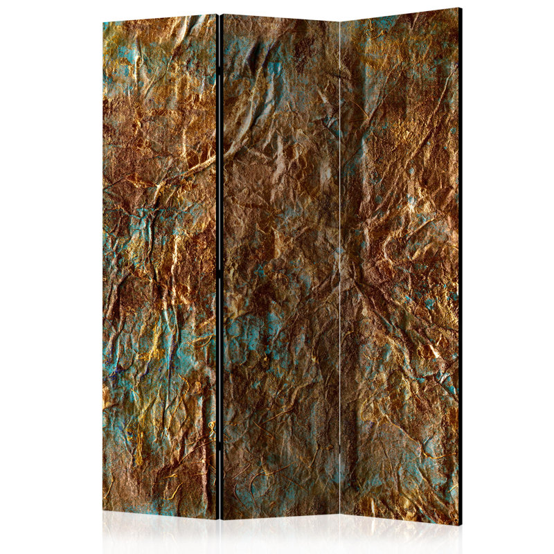 Geissler 172cm H Solid Wood Folding Room Divider, 3