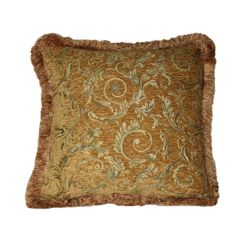 Fringed Chenille Reversible Throw Pillow, 26'' x 26''