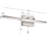 Modern 22" LED Vanity Light with Pull Chain Switch, 3 Color Temperatures, Brushed Nickel Bathroom Mirror Light