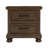 Dark Brown 2-Drawer Nightstands with USB