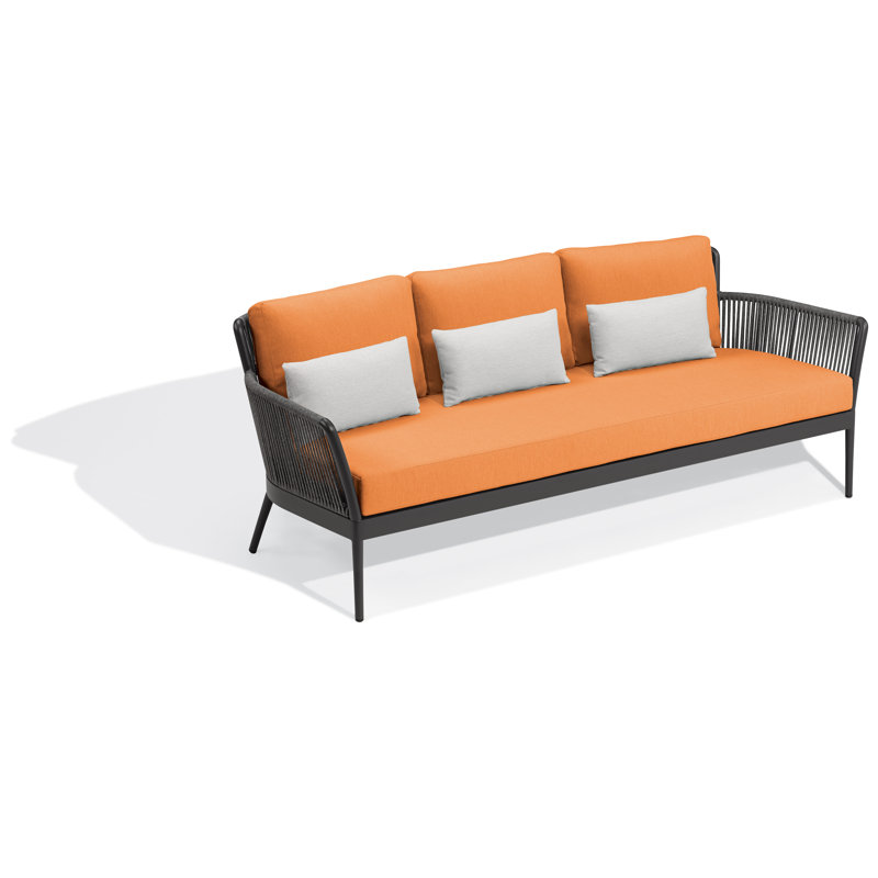 Nette Sofa - Carbon - Ninja, Tangerine