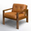 Méridienne Skive en brun clair cognac-1802881784