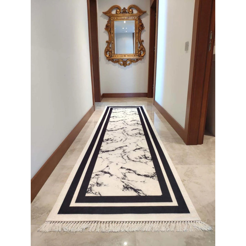 Lao Performance Washable Indoor / Outdoor Rug, Rectangle 3'11" x 6'7"