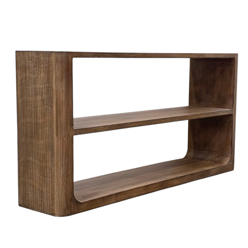 Ryun Reclaimed Pine Console Table, Antique Natural