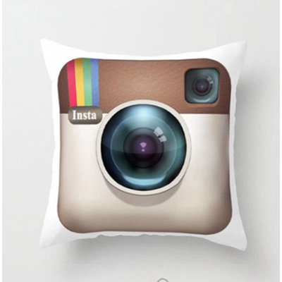 Hebe White Square Cushion Cover