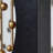 Modern Console Table with Gold Accent