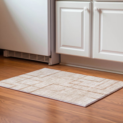 Premium Machine Washable Prisco Coral Rug