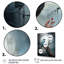 «Blue Bird Murmurs In Moonlight II», art mural oiseau-823102393-823102392