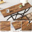 Console industrielle 43 "avec tablette de rangement pour hall d'entrée-523856948