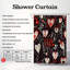 Heart Spark - Rideau de douche standard 1 pièce-916220804
