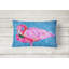 Coussin décoratif intérieur/extérieur flamant rose