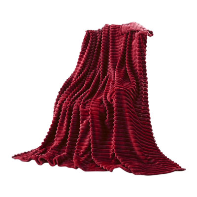 Couverture en velours Draw A Coral