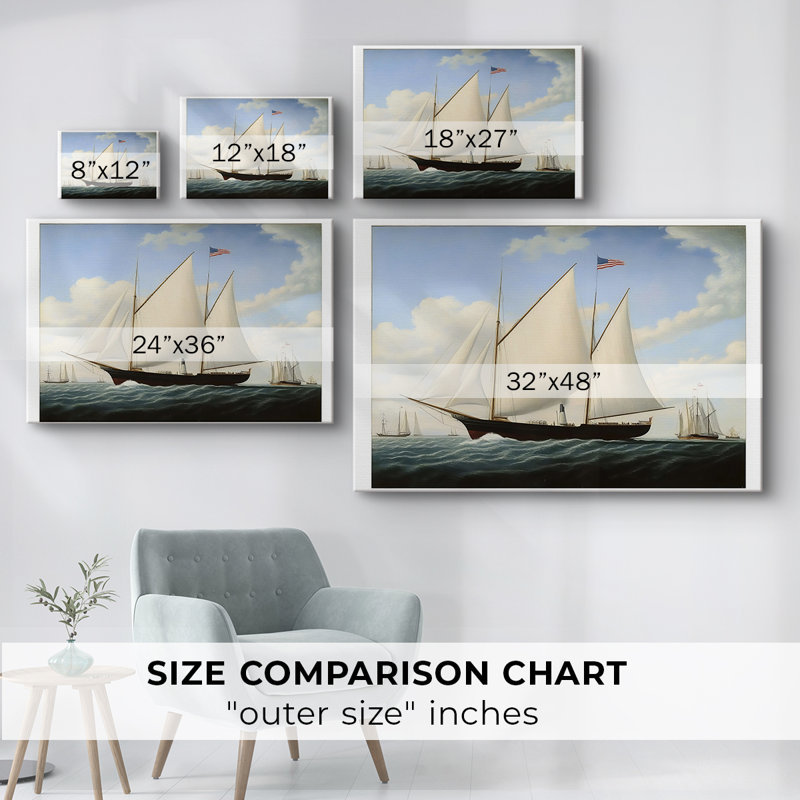 Série Nautical-CXLVII - Cavas enveloppés de galerie, 8 x 12