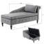 Balla Velvet Chaise Lounge-80670190