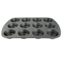 Kitchen Details Pro Series 12 Cup Cupcake Pan - Gold - 13.8 x 10.4 x 1.2