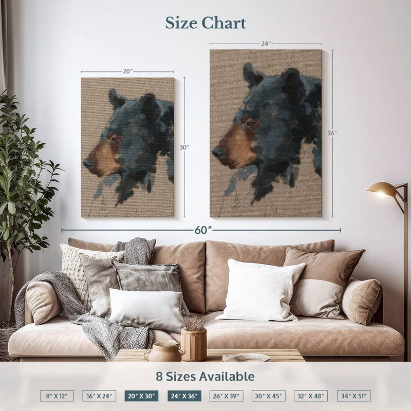 Brampt Big Bear I, 36" H x 24" W