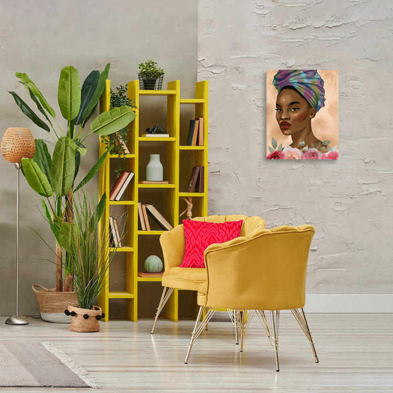 Art mural sur toile «Exhilarating Beauty», conception par Marcus Prime, H 20 po x l 16 po