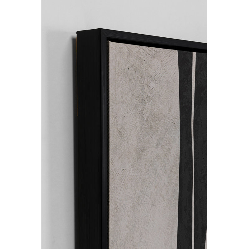 Artistic Blacky Art Print on Canvas