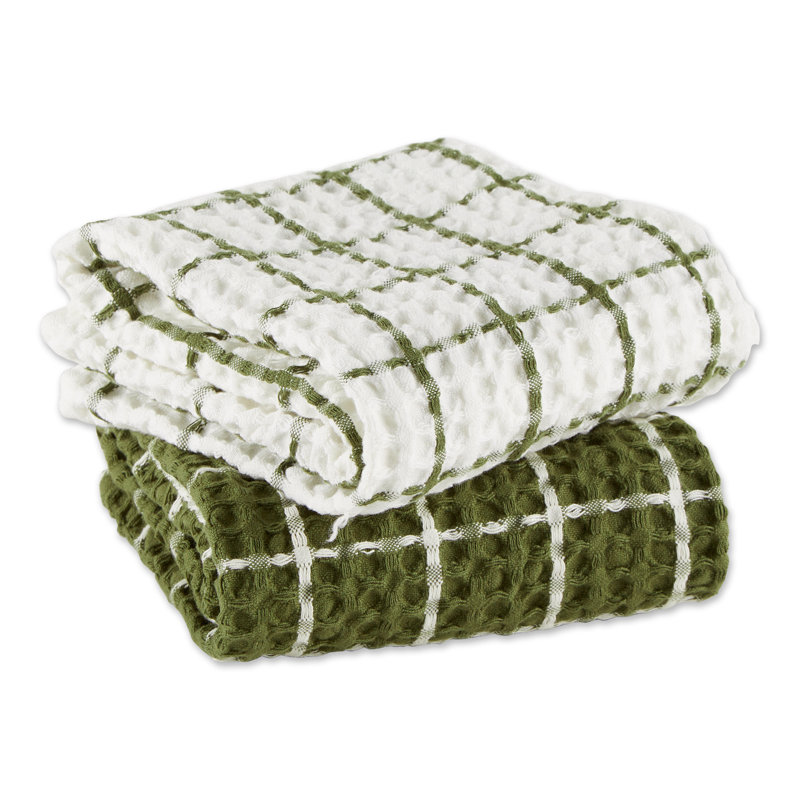 Linge à vaisselle gaufré surdimensionné Windowpane, ISE