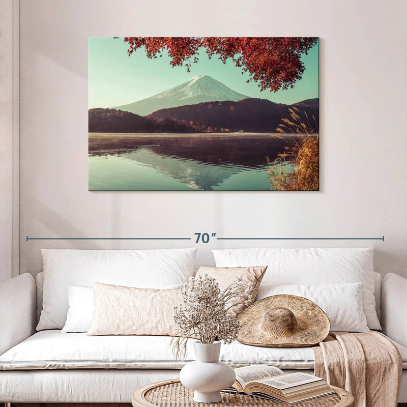Alvord, mont Fuji en automne, H 30 po x l 45 po