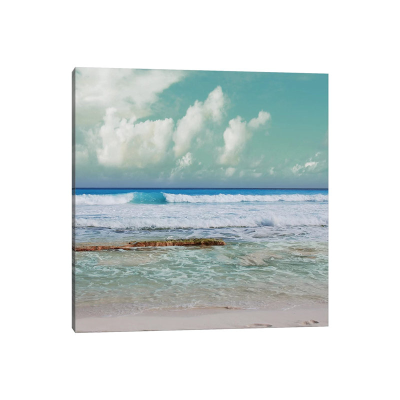 Cancun Magic I by Nan - Painting on Canvas, Wrapped Canvas, 30.48 cm H x 30.48 cm W