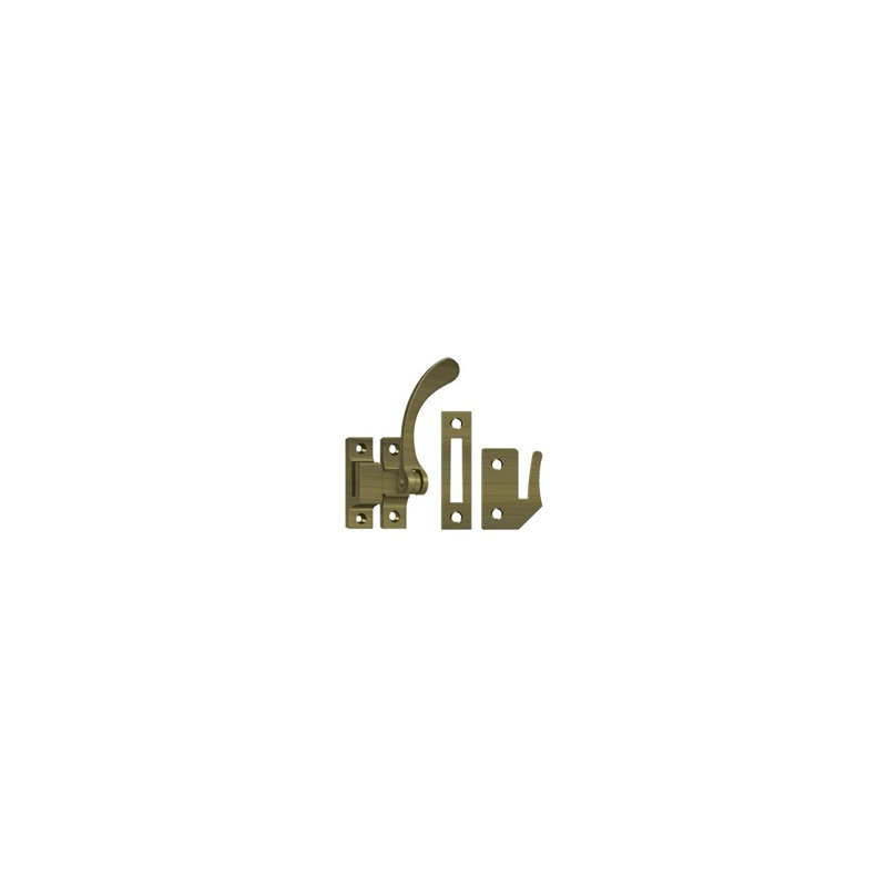Casement Hardware, Antique Brass