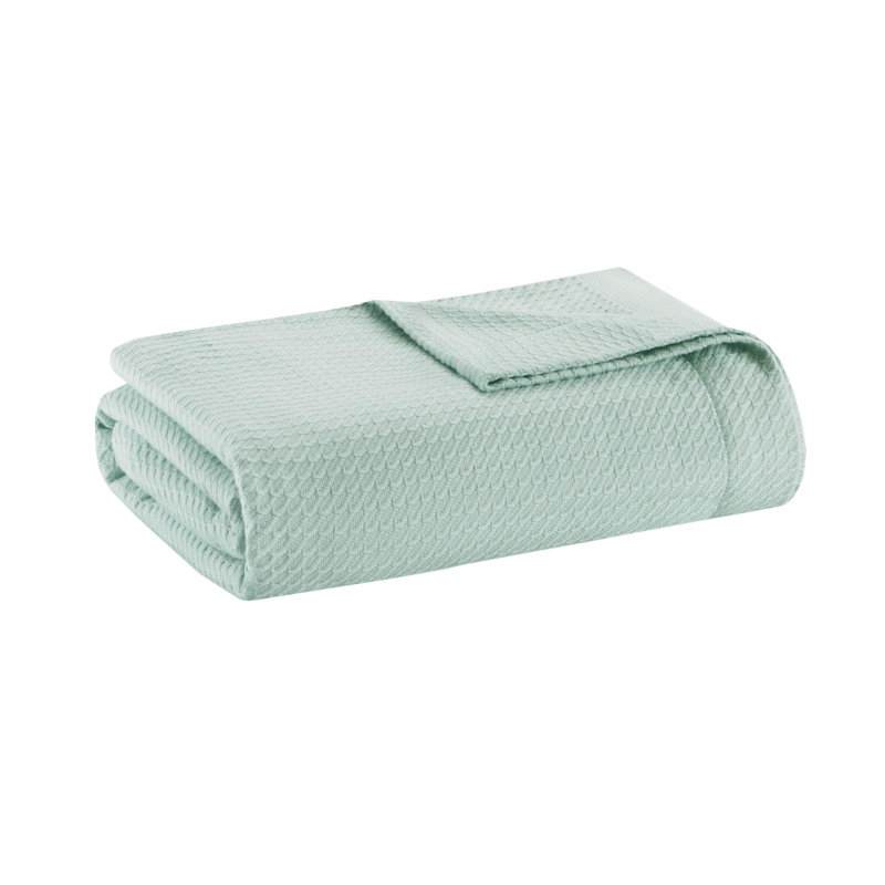 Couverture chauffante moelleuse, Double, Écume de mer