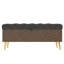 Banc de rangement avec repose-pieds Modern Modern-346240613