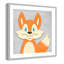 «Cheery Fox», impression sur papier-47842067-47842080
