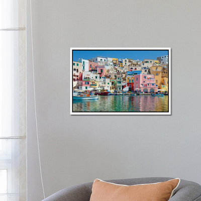 Marina Corricella II, Procida Island, Gulf Of Naples, Campania Region, Italy by Panoramic Images - Print on Canvas
